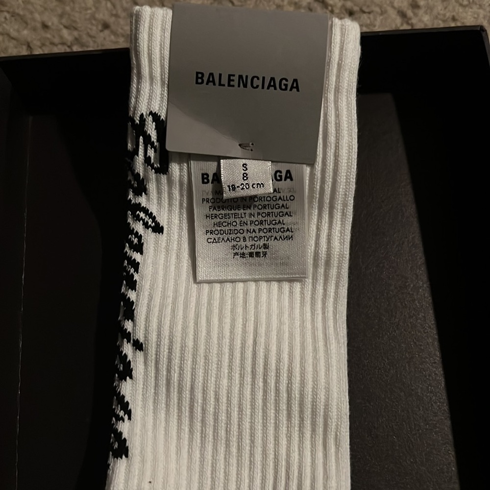 Balenciaga Authentic Socks - Picture 2 of 4
